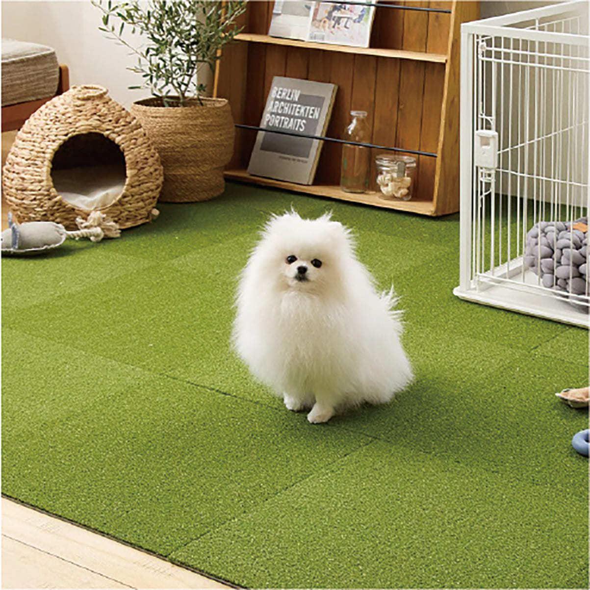 人工芝ホームタイル イメージ